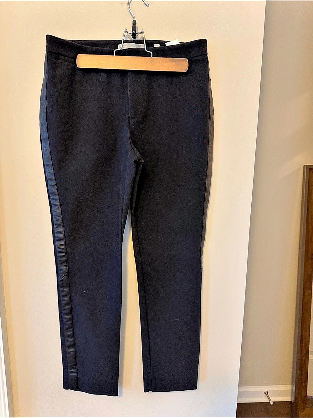 Vince Black Side Panel Pants